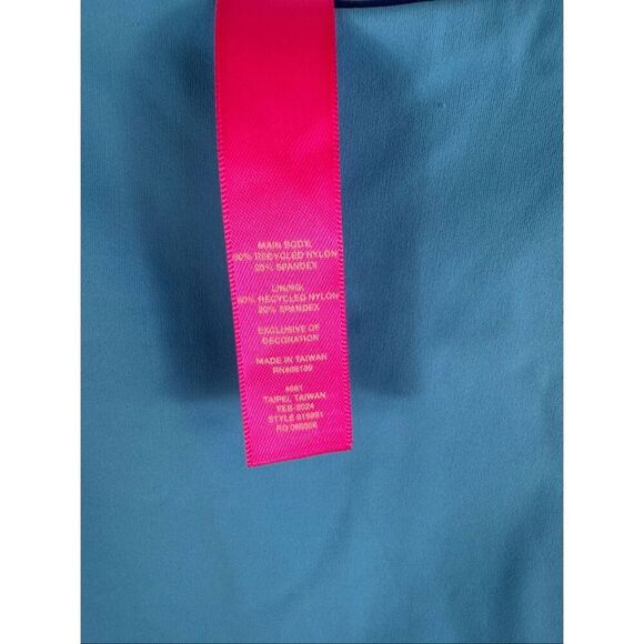 Lilly Pulitzer blue reversible tank top- size L - Picture 6 of 7